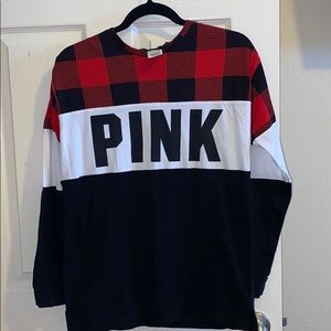 Pink long sleeve tee